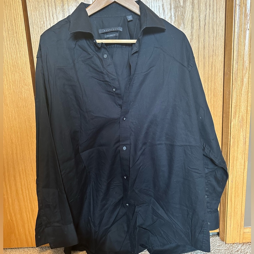SeanJohn - Black Dress Shirt